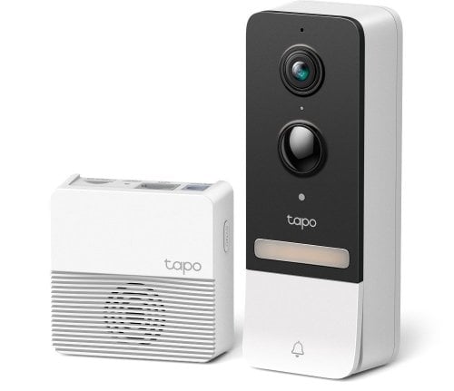 Περισσότερες πληροφορίες για "TP-Link Tapo D230S1 v1.20, Tapo Smart Battery Video Doorbell + TP-Link Tapo A100 v1.0, 6700mAh Batte"