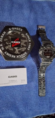 Περισσότερες πληροφορίες για "Casio G shock GD-120 CM"