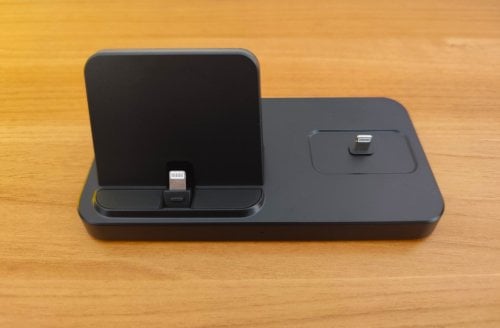 2-IN-1 Charging Station for iPhone+Airpods