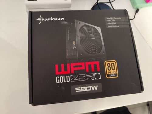 Περισσότερες πληροφορίες για "Sharkoon WPM Gold ZERO (550W)"
