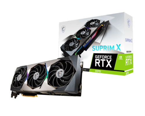 Περισσότερες πληροφορίες για "MSI GeForce RTX 3070 SUPRIM X 8G"