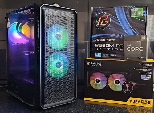 Περισσότερες πληροφορίες για "Asrock Phantom Gaming & Intel Core i5 Black Edition (12th Gen) - Gaming PC - Νέα τιμή"