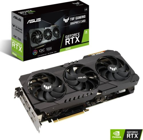 Περισσότερες πληροφορίες για "ASUS TUF Gaming NVIDIA GeForce RTX 3080 10GB"