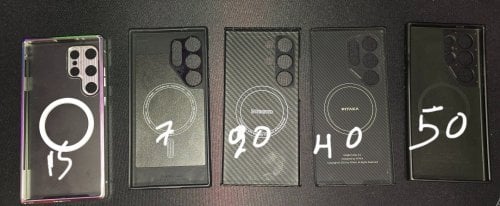 Περισσότερες πληροφορίες για "S24 Ultra Διάφορες θήκες pitaka Erbord Ringke"