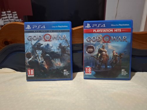 Περισσότερες πληροφορίες για "God of war day one edition & hits PS4"