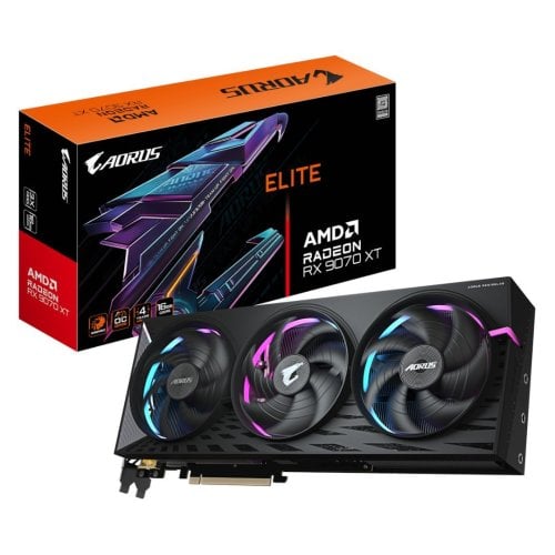 Περισσότερες πληροφορίες για "GIGABYTE AORUS Radeon RX 9070 XT ELITE 16G"