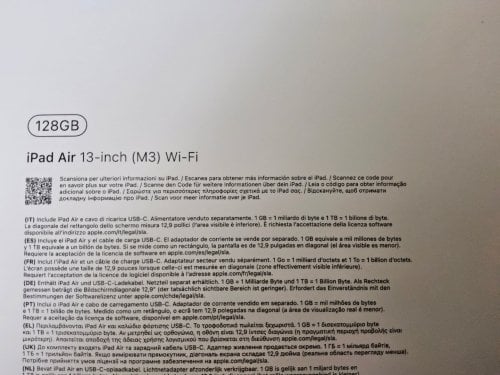 Περισσότερες πληροφορίες για "Apple iPad Air 2025 Μ3 13" (8GB/128GB) Space Grey - Θεσσαλονίκη"