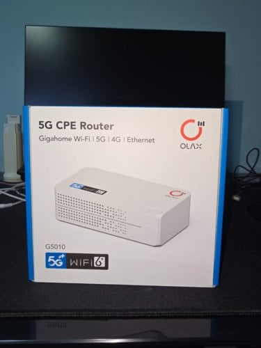 Περισσότερες πληροφορίες για "Olax G5010 5g router"