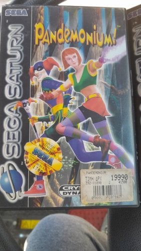 Περισσότερες πληροφορίες για "PANDEMONIUN 96 και WORLDWIDE SOCCER 97 SEGA SATURN"