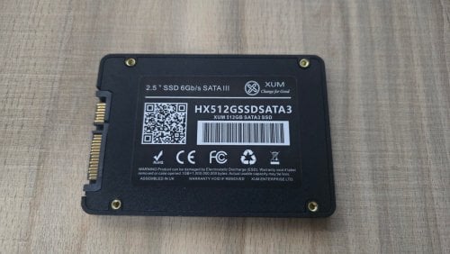 Περισσότερες πληροφορίες για "XUM 512GB SSD SATA III 2.5""
