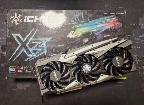Περισσότερες πληροφορίες για "Inno3D iChill GEFORCE RTX 3080 X3 LHR"