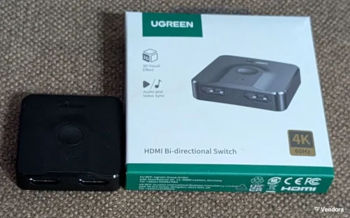 Περισσότερες πληροφορίες για "Ugreen HDMI 2-1 Switch Splitter 4K Bidirectional HDMI Splitter"