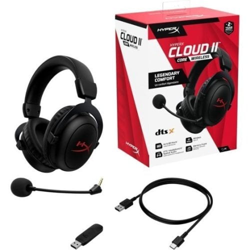Περισσότερες πληροφορίες για "HYPER X CLOUD II CORE WIRELESS"