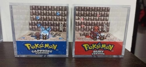 Περισσότερες πληροφορίες για "Gameboy Pokemon/Zelda display χειροτεχνίες"