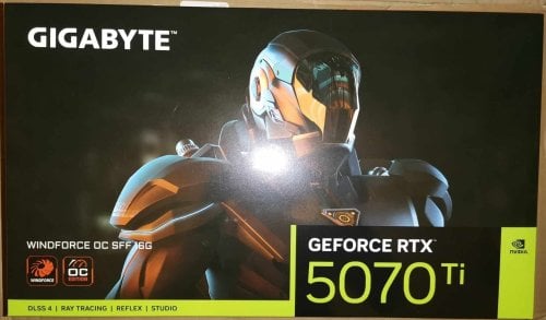 Περισσότερες πληροφορίες για "GIGABYTE GeForce RTX 5070 Ti WINDFORCE SFF 16G + GIGABYTE GeForce RTX 5070 Ti WINDFORCE OC SFF 16G"