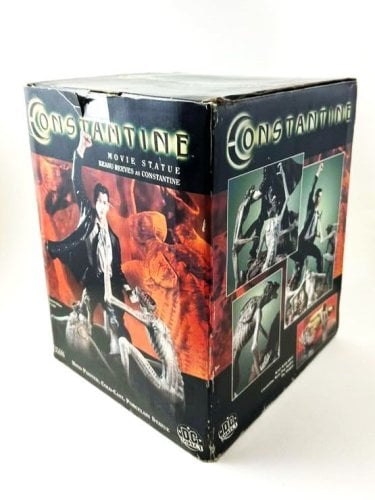 Περισσότερες πληροφορίες για "Contantine Movie Statue - Hand Painted, Cold-Cast, Porcelain Statue, DC Direct 2004"