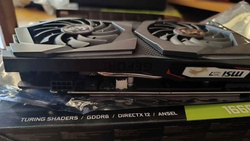 Περισσότερες πληροφορίες για "MSI GeForce GTX 1660 Ti GAMING X 6G"