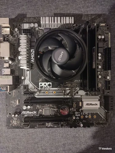 Περισσότερες πληροφορίες για "Ryzen 5 4500/Asrock B350M Pro4/16GB Ram Gskill 3200"
