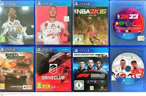 Περισσότερες πληροφορίες για "PS4 Sport Games από 5€ - Θεσσαλονίκη"