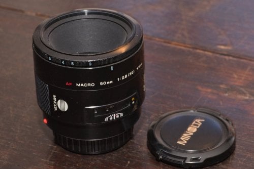 Περισσότερες πληροφορίες για "(sony) minolta 50mm macro 2.8 φακός για sony alpha mount"