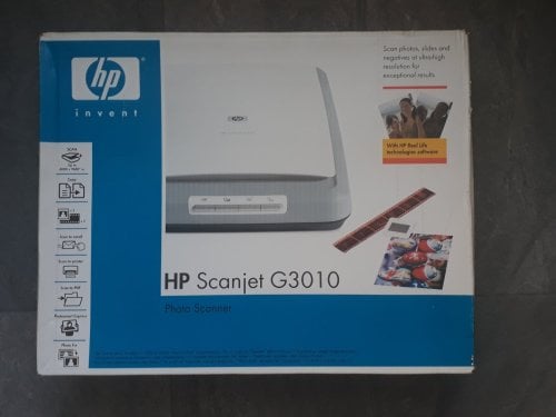 Περισσότερες πληροφορίες για "HP Scanjet G3010 scanner"