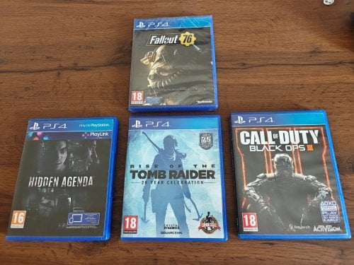 Περισσότερες πληροφορίες για "Πακέτο 4 games για PS4"