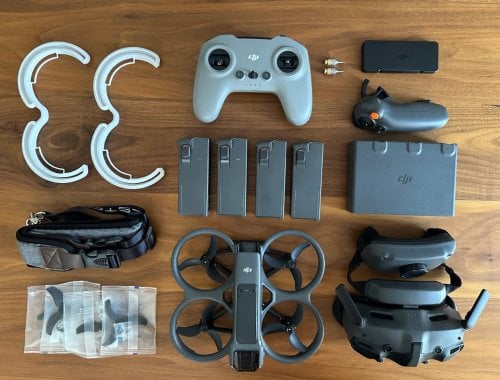 Περισσότερες πληροφορίες για "DJI Avata 2 Fly More Combo (4 Batteries + FPV Remote Controller 3 ) Πλήρες Σετ + Αξεσουάρ"