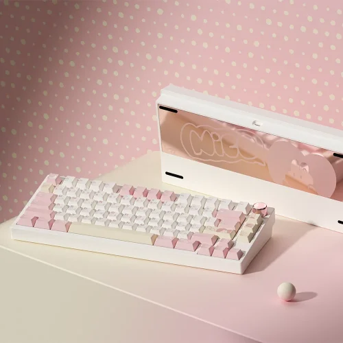 Περισσότερες πληροφορίες για "qk 75 keyboard custom keyboard (nice dream edition)"