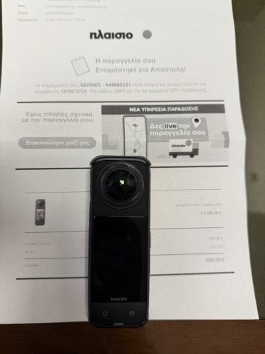 Περισσότερες πληροφορίες για "INSTA360 X4. ACTION CAMERA"