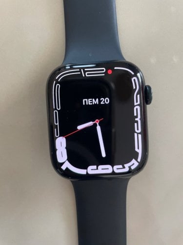 Περισσότερες πληροφορίες για "Apple Watch Series 7 (45mm/Μαύρο/Αλουμίνιο)"
