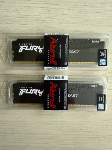 Περισσότερες πληροφορίες για "Μνήμη RAM Kingston Fury Beast (KF556C40BB-16) - DDR5, 5600MHz,"