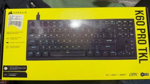 Περισσότερες πληροφορίες για "Corsair k60 pro tkl"