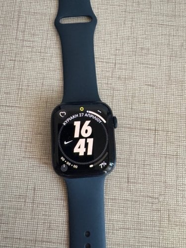 Περισσότερες πληροφορίες για "Apple Watch Series 7 (45mm/Μαύρο/Αλουμίνιο)"