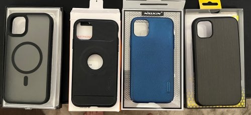 Περισσότερες πληροφορίες για "Θήκες iPhone 11"