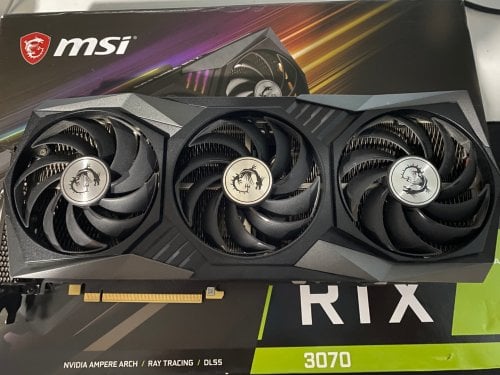 Περισσότερες πληροφορίες για "MSI GeForce RTX 3070 GAMING X TRIO"