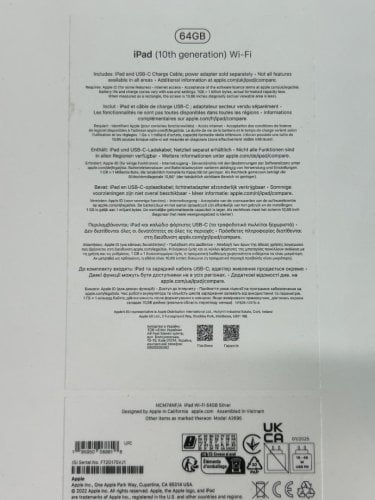 Περισσότερες πληροφορίες για "MacBookAir 13 M2 16/256 & iPad 10 WiFi 64Gb ΣΦΡΑΓΙΣΜΕΝΑ"