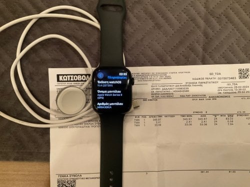 Περισσότερες πληροφορίες για "Apple Watch Series 9 Aluminium 45mm gps και AirPods Pro 2 type c γνήσια"