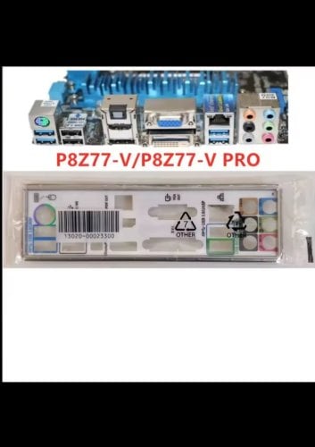 Περισσότερες πληροφορίες για "I/O Shield  για ASUS P8Z77-V PRO"