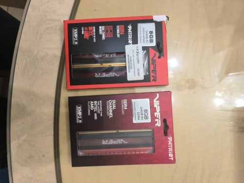 Περισσότερες πληροφορίες για "Patriot Viper 4x4gb 3000MHz DDR4"