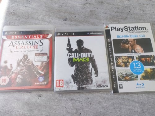 Περισσότερες πληροφορίες για "Ps3 games - παιχνίδι ps3 - Assassin's creed 2 - Call of duty modern warfare 3 κ.α."