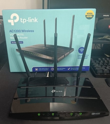 Περισσότερες πληροφορίες για "TP-Link Archer AC1200 VR 400 V2"