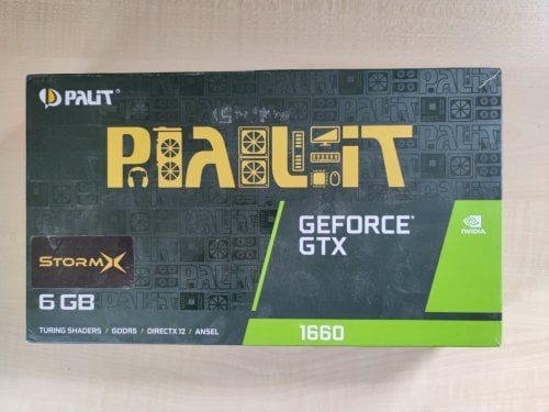 Περισσότερες πληροφορίες για "NVIDIA Palit StormX GTX 1660"