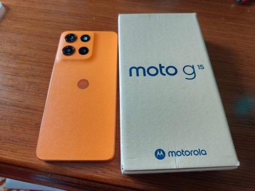 Περισσότερες πληροφορίες για "Motorola moto g15 (Πορτοκαλί/256 GB)"
