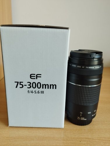 Περισσότερες πληροφορίες για "Canon EF 75-300mm f/4-5.6 III Full Frame για Canon EF Μount"
