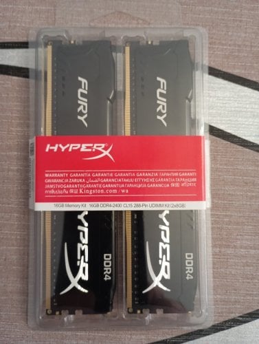 Περισσότερες πληροφορίες για "HyperX Fury RAM 16GB"