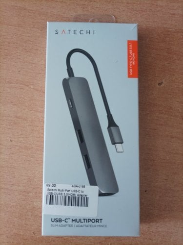 Περισσότερες πληροφορίες για "SATECHI MAC adapter - USB-C Docking Station με HDMI 4K"