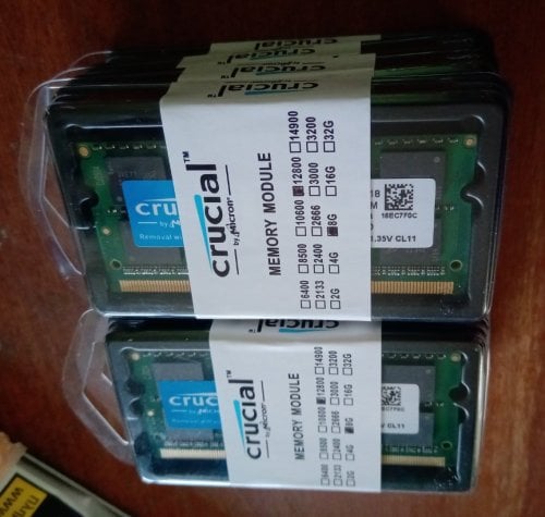Περισσότερες πληροφορίες για "Crucial DDR3L-1600MHz SODIMM 8GB (1x8GB) Καινούργιες, Σφραγισμένες!!!"