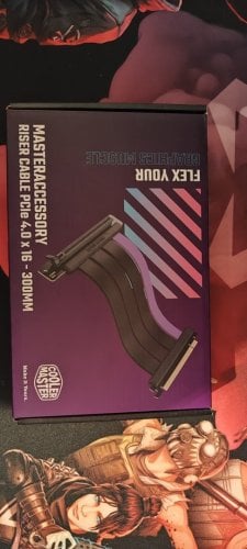 Περισσότερες πληροφορίες για "Cooler master cable riser Gen 4 x16 300mm"