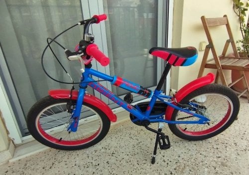Περισσότερες πληροφορίες για "Orient Primo V-Brake 18" Παιδικό Ποδήλατo BMX Μπλε"