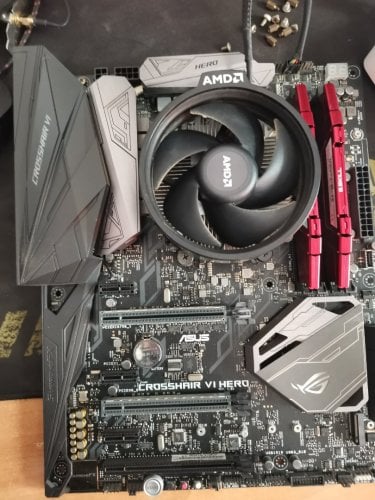 Περισσότερες πληροφορίες για "Am4 x370 ASUS ROG CROSSHAIR VI HERO/Ryzen 5 2600x/g skill ripjaws v 16gb 3000mhz"
